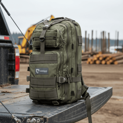 30L Tactical Operator Backpacks – Military Style, Molle Compatible, Outdoor Hiking Bag - General Equipment with BLACK | Sold by Uncle Wiener's Wholesale