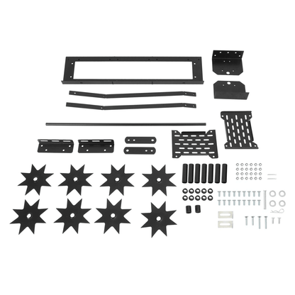 32 Inch Tow Behind Spike Aerator Tractor Lawn Soil Aerator Steel Spikes LYOM444 - with | Sold by Uncle Wiener's Wholesale