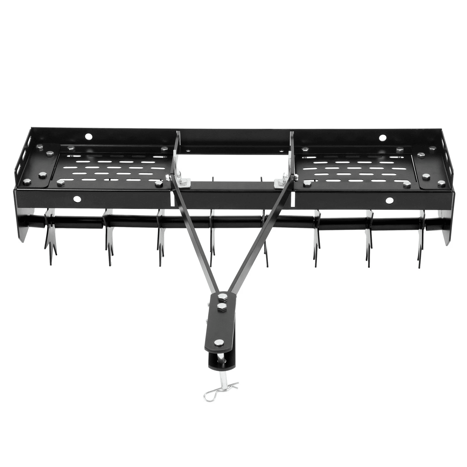 32 Inch Tow Behind Spike Aerator Tractor Lawn Soil Aerator Steel Spikes LYOM444 - with | Sold by Uncle Wiener's Wholesale