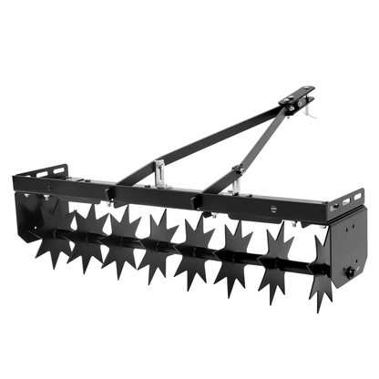 32 Inch Tow Behind Spike Aerator Tractor Lawn Soil Aerator Steel Spikes LYOM444 - with | Sold by Uncle Wiener's Wholesale