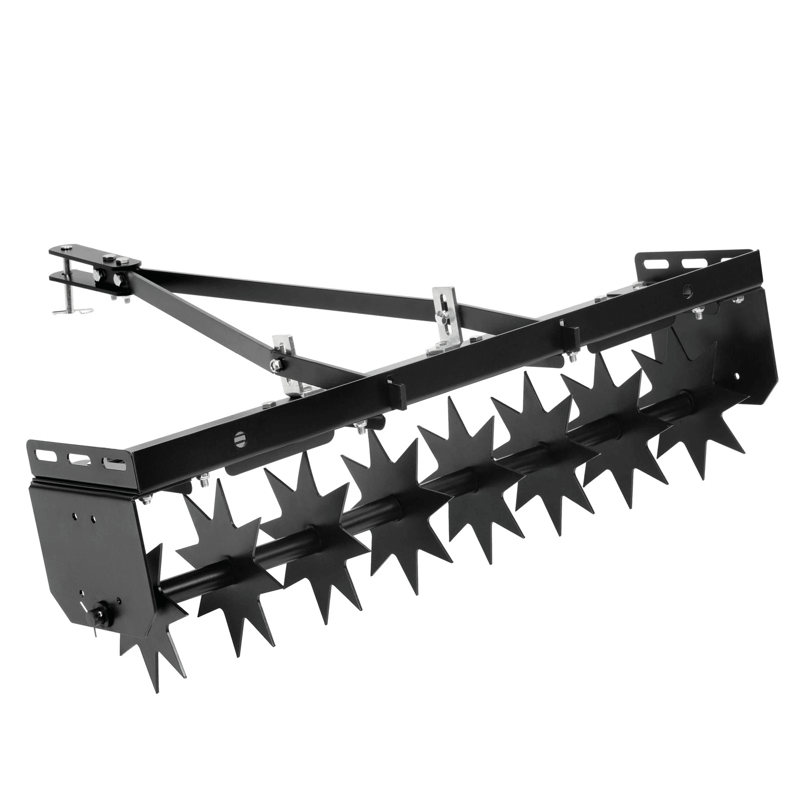 32 Inch Tow Behind Spike Aerator Tractor Lawn Soil Aerator Steel Spikes LYOM444 - with | Sold by Uncle Wiener's Wholesale