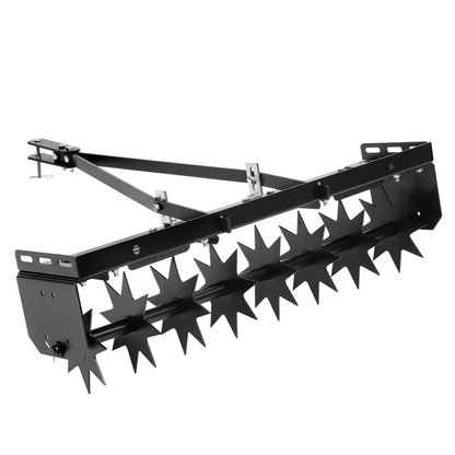 32 Inch Tow Behind Spike Aerator Tractor Lawn Soil Aerator Steel Spikes LYOM444 - with | Sold by Uncle Wiener's Wholesale