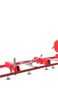 32″ Portable Sawmill with 14 HP Electric Start Loncin Engine – Sawmill Trailer & Extension Tracks Optional | Heavy - Duty Manual Mill - with 14 HP Sawmill E - Start | Sold by Uncle Wiener's Wholesale