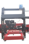32″ Portable Sawmill with 14 HP Electric Start Loncin Engine – Sawmill Trailer & Extension Tracks Optional | Heavy - Duty Manual Mill - with 14 HP Sawmill E - Start | Sold by Uncle Wiener's Wholesale
