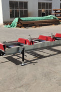 32″ Portable Sawmill with 14 HP Electric Start Loncin Engine – Sawmill Trailer & Extension Tracks Optional | Heavy - Duty Manual Mill - with 13.12' 4M Sawmill Trailer | Sold by Uncle Wiener's Wholesale
