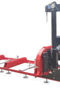 32″ Portable Sawmill with 14 HP Electric Start Loncin Engine – Sawmill Trailer & Extension Tracks Optional | Heavy - Duty Manual Mill - with 14 HP Sawmill E - Start | Sold by Uncle Wiener's Wholesale