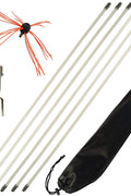 33 FT Chimney Sweep Brush Kit with 10 Nylon Rods – Rotary Drill - Driven Chimney Cleaning Tool with Locking System S3087 - with | Sold by Uncle Wiener's Wholesale