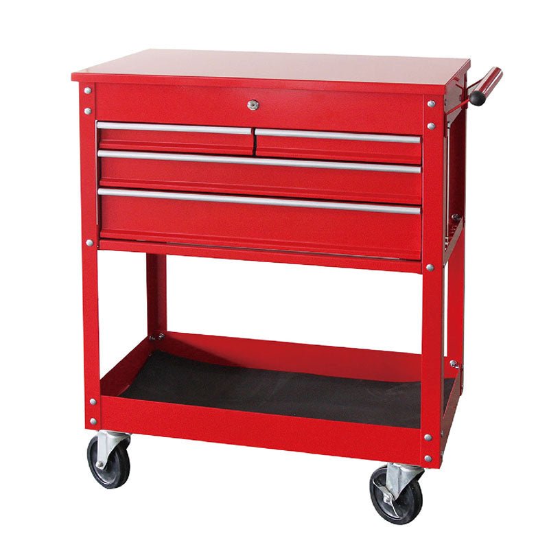 34 - Inch 3 Drawer Tool Service Cart – Heavy - Duty Steel Workshop Cart TC32BG1 - with | Sold by Uncle Wiener's Wholesale