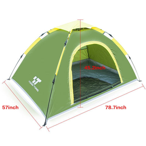 3–4 Person Waterproof Pop - Up Camping Tent – Instant Setup Dome Tent for Outdoor & Hiking (Model POP34) - with | Sold by Uncle Wiener's Wholesale