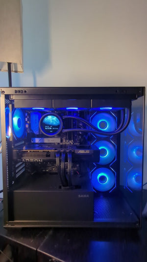 WienerWorks Ryzen 5 9600X Gaming PC – RX 9070 XT 16GB, 32GB DDR5, 1TB NVMe