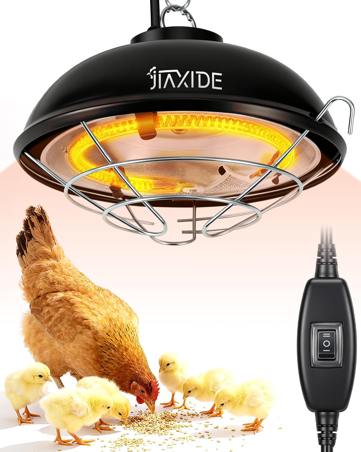 350W Chicken Heat Lamp Dual Mode Adjustable Brooder Lamp Coop Heater CHL350 - with | Sold by Uncle Wiener's Wholesale