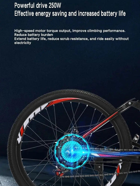 350W Motor Electric Mountain Bike Highlight
