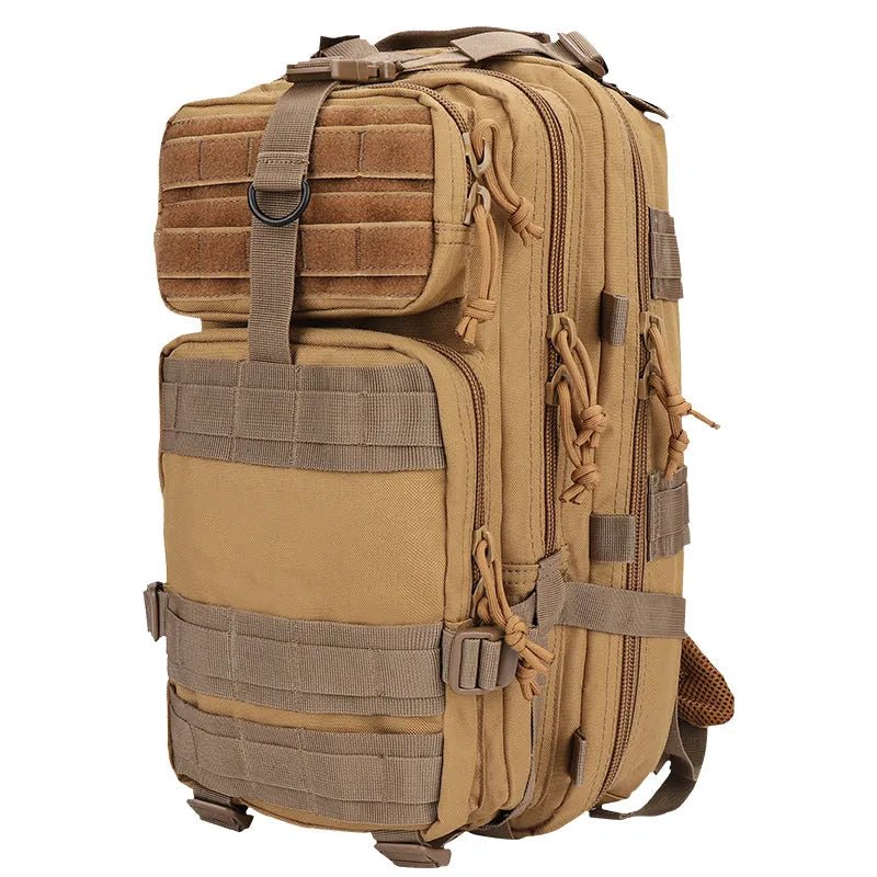 36–55L Tactical Military Backpack 600D Heavy Duty Hiking Travel Pack 27 - with Tan | Sold by Uncle Wiener's Wholesale