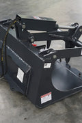 36″ Smooth Bucket Grapple for Mini Skid Steer – Front View

Hydraulic Dual-Arm Mini Skid Steer Grapple Bucket

Top Angle of 36″ Grapple Attachment on Pallet

Compact Skid Steer Grapple Bucket in Black Steel Finish