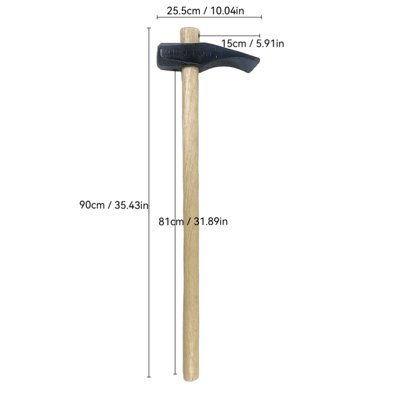 36″ Heavy - Duty Tire Bead Breaking Hammer with Wood Handle – Professional Tire Service Tool TBB36 - with | Sold by Uncle Wiener's Wholesale