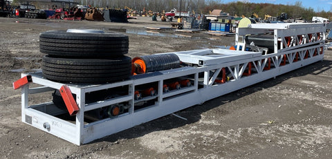 36 x 60 FT Heavy Duty Stacking Conveyor for Mining, Recycling, Aggregates SU25602 - with | Sold by Uncle Wiener's Wholesale