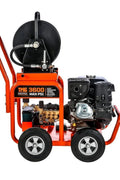 3600 PSI Sewer Jetting Machine – 14HP Kohler Engine, 200' Hose – SKU: TMGGWJ36 - with | Sold by Uncle Wiener's Wholesale