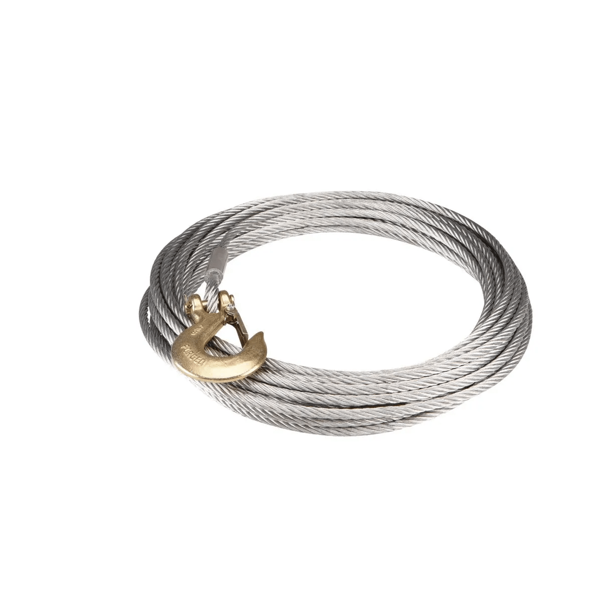 3/8" × 65 ft Steel Winch Cable, 12,000 lb Heavy - Duty Replacement Line WR12000 - with | Sold by Uncle Wiener's Wholesale