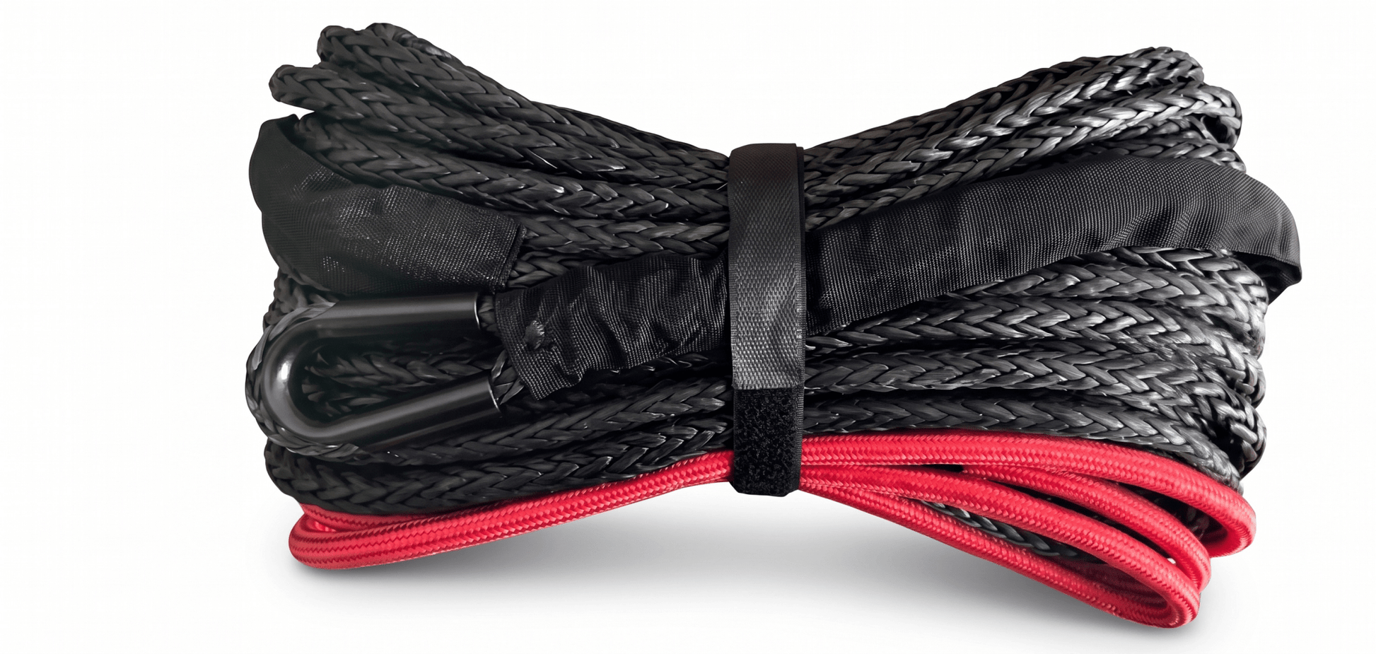 3/8 Inch x 80 Ft Synthetic Winch Rope 16,280 Lb Heavy Duty Replacement Line W1024 - with | Sold by Uncle Wiener's Wholesale