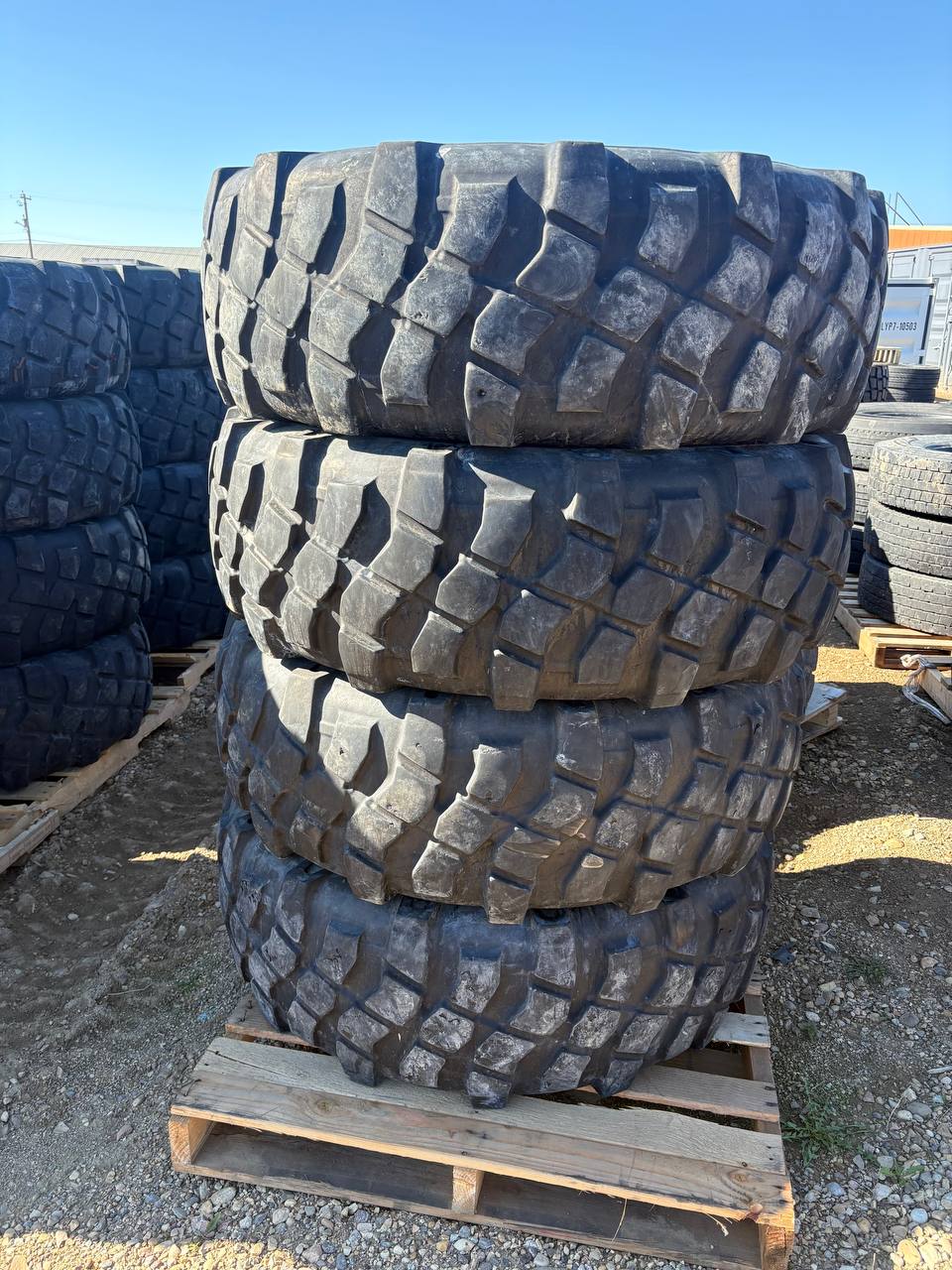 395/85R16 Michelin XML – Military Surplus Heavy - Duty All - Terrain Tire - Automotive Tires with Grade B 60% - 84% Tread | Sold by Uncle Wiener's Wholesale