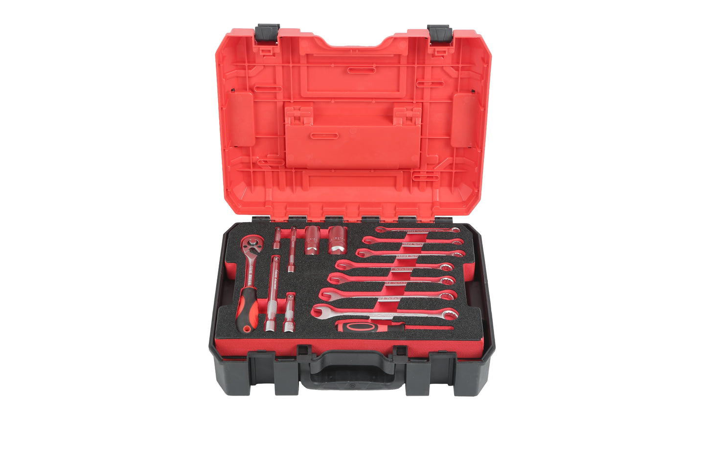 Complete 116-Piece Pro Series Mechanics Tool Set CRV Steel Socket & Wrench Kit with Case WT2512291
