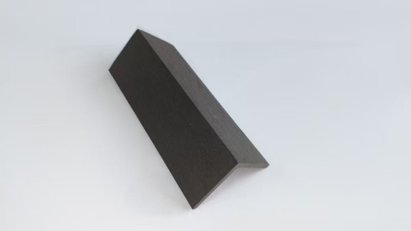 3D Wood Grain WPC Decking System 22 Sq ft Pack Boards Keel Edge Trim & Fasteners - with Edge Strips (Charcoal) | Sold by Uncle Wiener's Wholesale