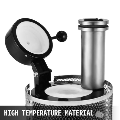3KG Digital Melting Furnace – 110V Electric Gold, Copper, Silver Smelter with PID Control – 5183KG - with | Sold by Uncle Wiener's Wholesale