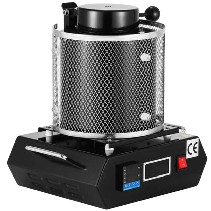 3KG Digital Melting Furnace – 110V Electric Gold, Copper, Silver Smelter with PID Control – 5183KG - with | Sold by Uncle Wiener's Wholesale