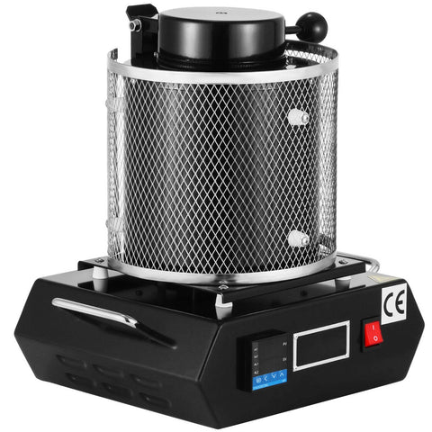 3KG Digital Melting Furnace – 110V Electric Gold, Copper, Silver Smelter with PID Control – 5183KG - with | Sold by Uncle Wiener's Wholesale