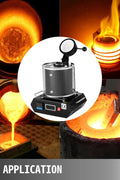 3KG Digital Melting Furnace – 110V Electric Gold, Copper, Silver Smelter with PID Control – 5183KG - with | Sold by Uncle Wiener's Wholesale
