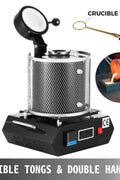 3KG Digital Melting Furnace – 110V Electric Gold, Copper, Silver Smelter with PID Control – 5183KG - with | Sold by Uncle Wiener's Wholesale