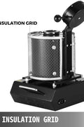 3KG Digital Melting Furnace – 110V Electric Gold, Copper, Silver Smelter with PID Control – 5183KG - with | Sold by Uncle Wiener's Wholesale