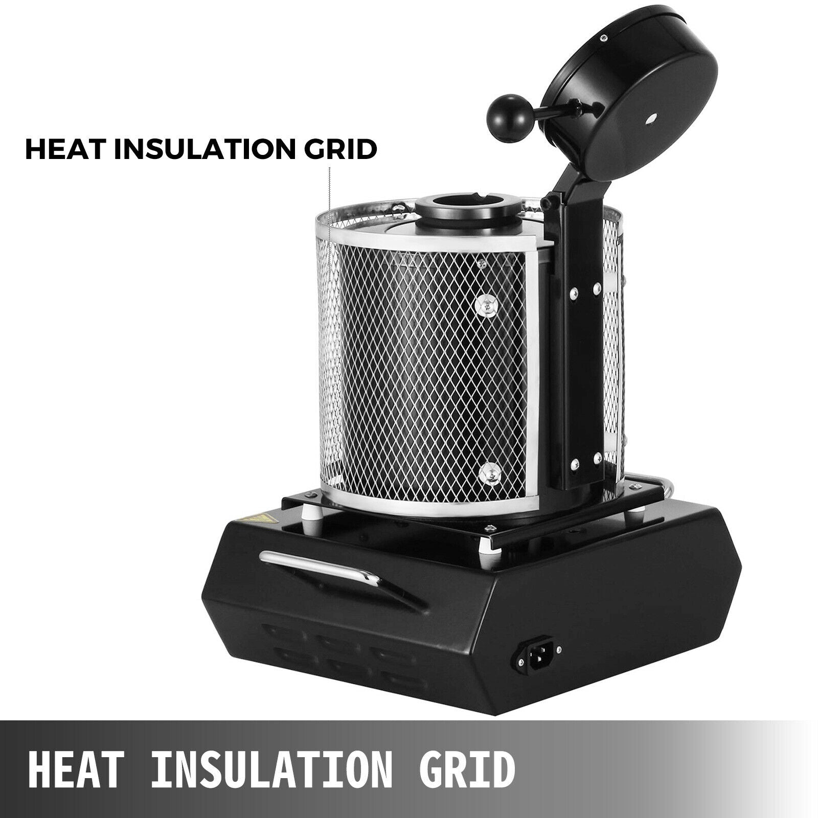 3KG Digital Melting Furnace – 110V Electric Gold, Copper, Silver Smelter with PID Control – 5183KG - with | Sold by Uncle Wiener's Wholesale