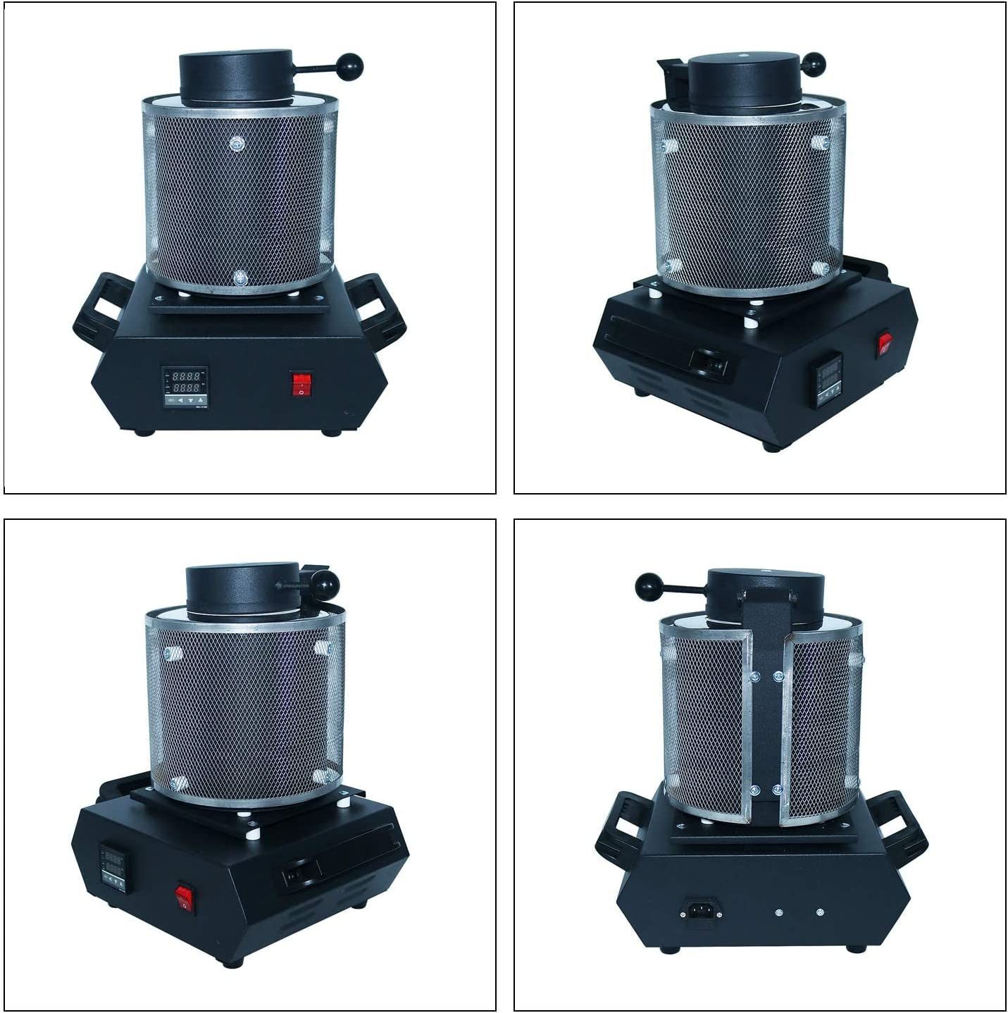 3KG Gold & Metal Melting Furnace 2100W – High - Temp Electric Smelter 2000°F | 110V - with | Sold by Uncle Wiener's Wholesale