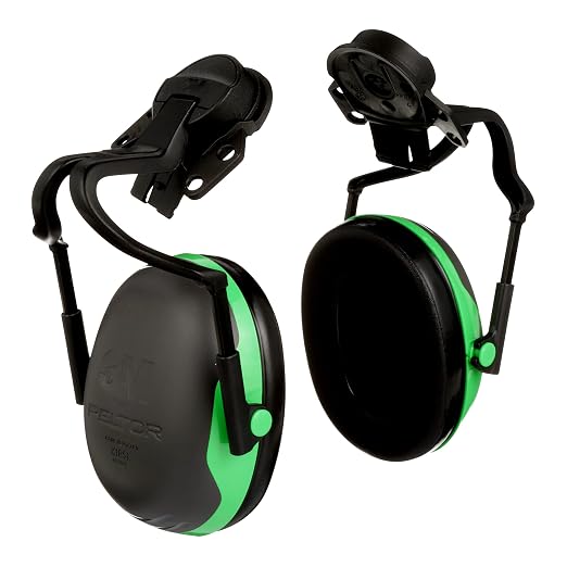 3M PELTOR X1P5E Hard Hat Earmuffs – 21 dB NRR Electrically Insulated Hearing Protection - General Equipment with | Sold by Uncle Wiener's Wholesale