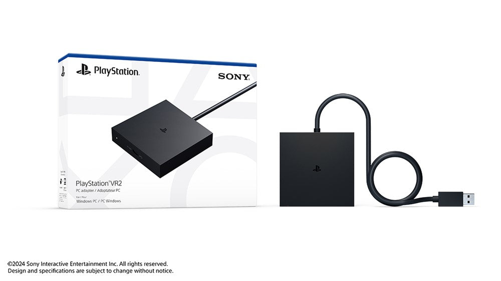 Sony PlayStation VR2 PC Adapter – PS VR2 to Windows PC Adapter for SteamVR Gaming, DisplayPort 1.4 Compatible