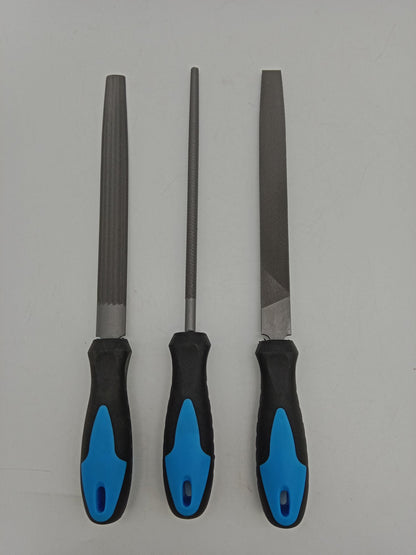 3pc Metal File Set 8" T12 Steel Hand File Kit Workshop Tools T0947 - with | Sold by Uncle Wiener's Wholesale