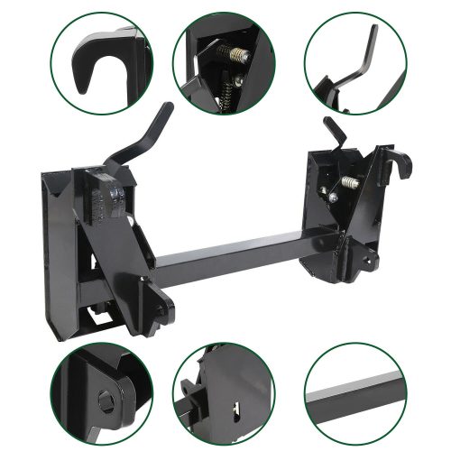 3500 LB Quick Tach Adapter Latch – John Deere Global to Skid Steer Conversion Plate | SKU: LY0M042