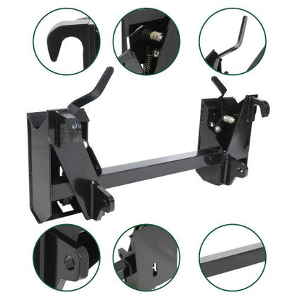 3500 LB Quick Tach Adapter Latch – John Deere Global to Skid Steer Conversion Plate | SKU: LY0M042