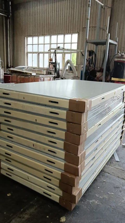 4" EPS Foam Core Insulated Metal Wall Panels – 7ft x 4ft Cold Storage & Freezer Panels 394931P - with | Sold by Uncle Wiener's Wholesale