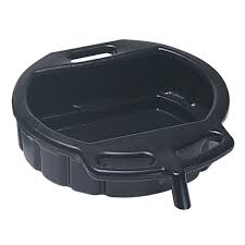 4 - Gallon Oil Drain Pan with Easy - Grip Handles – Heavy - Duty Design | Model 17942 - with | Sold by Uncle Wiener's Wholesale