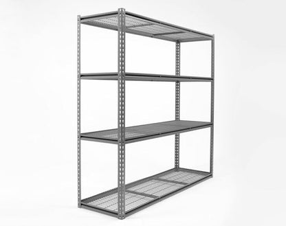 4 - Layer 6FT Heavy - Duty Steel Garage Shelving Rack – 3000 lb Capacity Adjustable Storage NB002 - with | Sold by Uncle Wiener's Wholesale