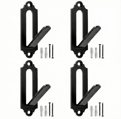 4-Piece Wall-Mounted Metal Skull Hanger Bracket with Screws – Taxidermy Display Hook DLGG221021 - with | Sold by Uncle Wiener's Wholesale
