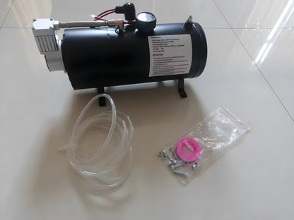 4 - Trumpet 150 dB Train Air Horn Kit – Loud Compressor System | Model S1123 - with | Sold by Uncle Wiener's Wholesale