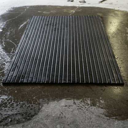 4' x 6' Heavy - Duty Rubber Floor Mat – Gym, Garage, Workshop & Horse Stall Flooring - Shelters & Garages with 1″ NON INTERLOCKING 4X61X1 | Sold by Uncle Wiener's Wholesale