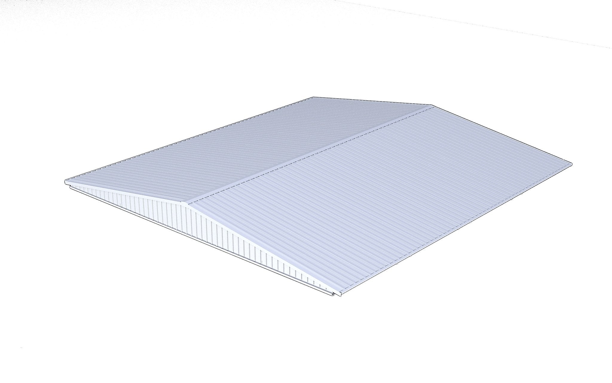 40′ × 36′ × 14′ Galvanized Steel Container Garage Shed Kit Heavy - Duty Metal Building MC364014 - with | Sold by Uncle Wiener's Wholesale