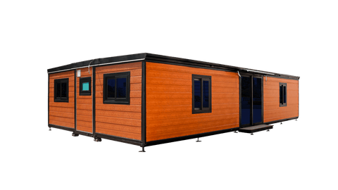 40 FT 3 - Bedroom Prefab Modular Home – Off - Grid Folding House with Kitchen & Electric Setup | SKU: S020940FT - Prefab Modular Home | 40FT Off - Grid Container House with | Sold by Uncle Wiener's Wholesale