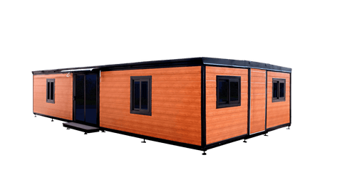 40 FT 3 - Bedroom Prefab Modular Home – Off - Grid Folding House with Kitchen & Electric Setup | SKU: S020940FT - Prefab Modular Home | 40FT Off - Grid Container House with | Sold by Uncle Wiener's Wholesale
