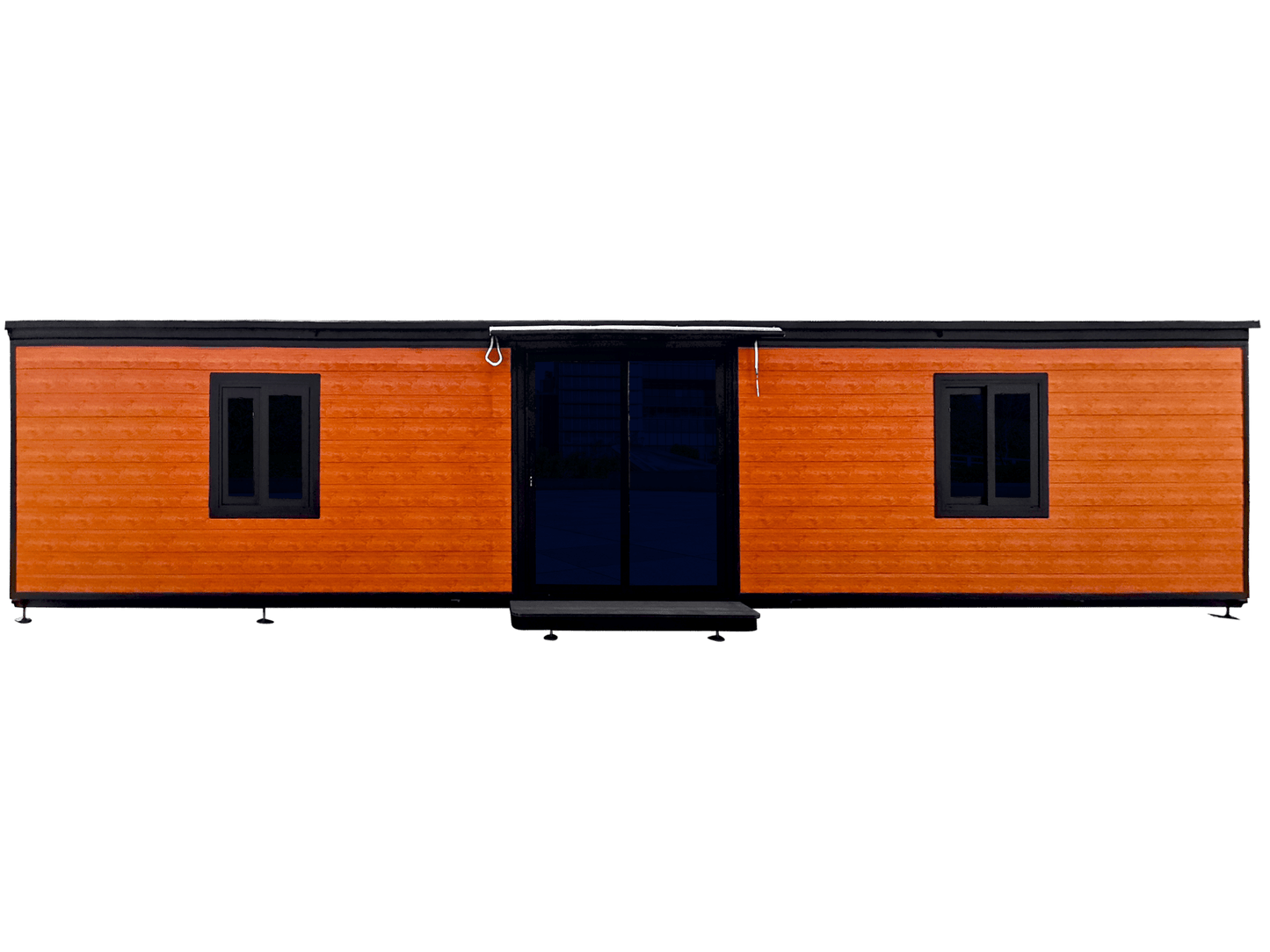 40 FT 3 - Bedroom Prefab Modular Home – Off - Grid Folding House with Kitchen & Electric Setup | SKU: S020940FT - Prefab Modular Home | 40FT Off - Grid Container House with | Sold by Uncle Wiener's Wholesale