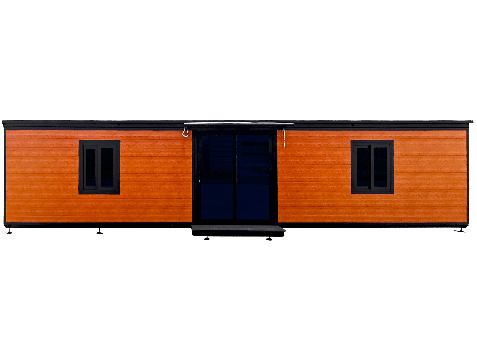 40 FT 3 - Bedroom Prefab Modular Home – Off - Grid Folding House with Kitchen & Electric Setup | SKU: S020940FT - Prefab Modular Home | 40FT Off - Grid Container House with | Sold by Uncle Wiener's Wholesale